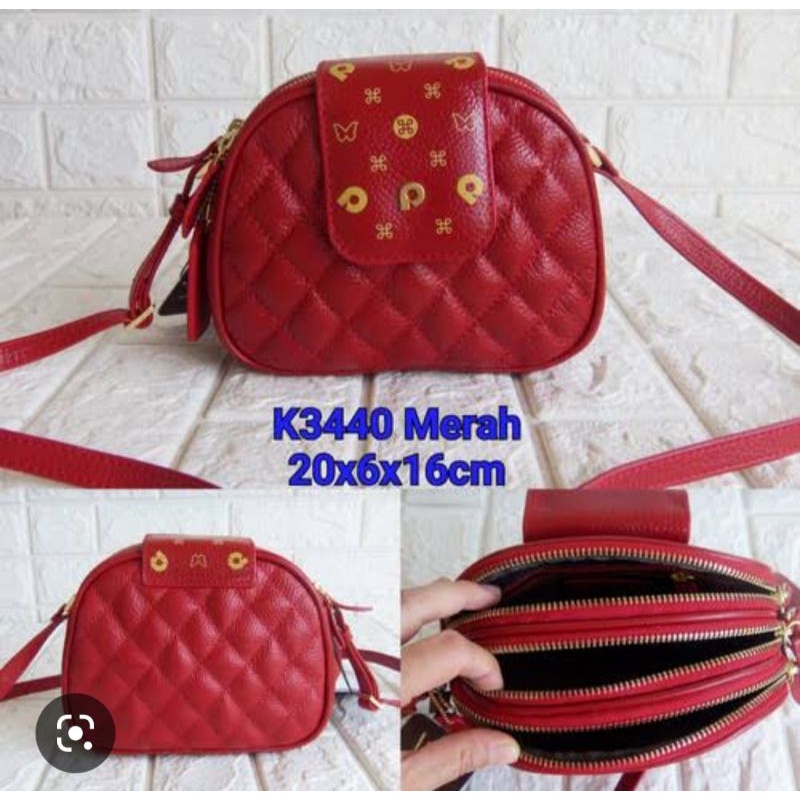 tas papillon K 3440 merah