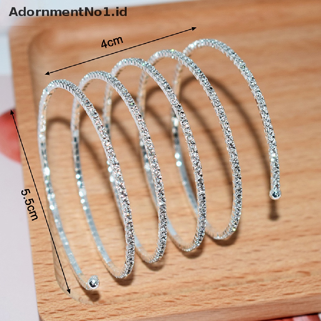 [AdornmentNo1] Gelang Mutiara Imitasi Multilayer Stretchable Pearl Bracelet Gelang Mutiara Untuk Wanita Hadiah Perhiasan Pengantin [ID]