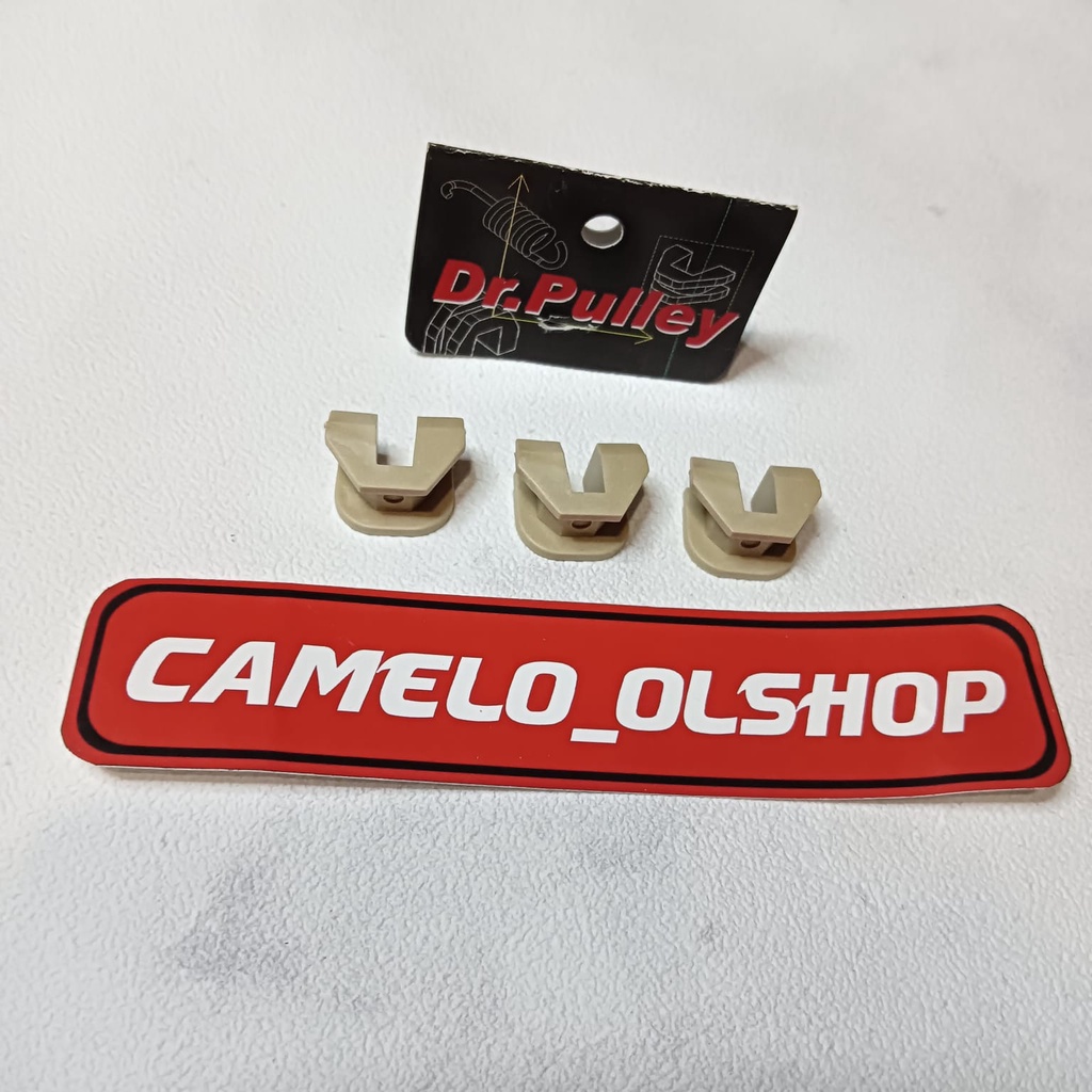 SLIDE PIECE KARET RUMAH ROLLER DR PULLEY MIO KARBU KODE SP2012E
