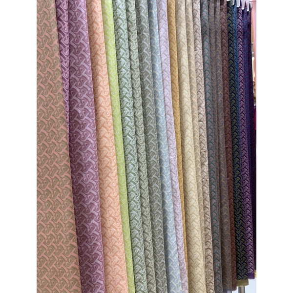 SALE Bimu scarves series Buttonscarves READY, Alvocado , Icy mint , Carrot cake ,gelato , faded deni