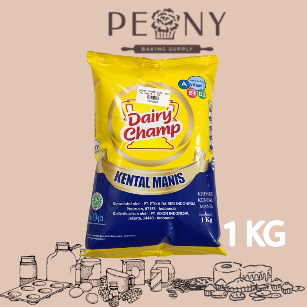 DAIRY CHAMP SUSU KENTAL MANIS 1 KG