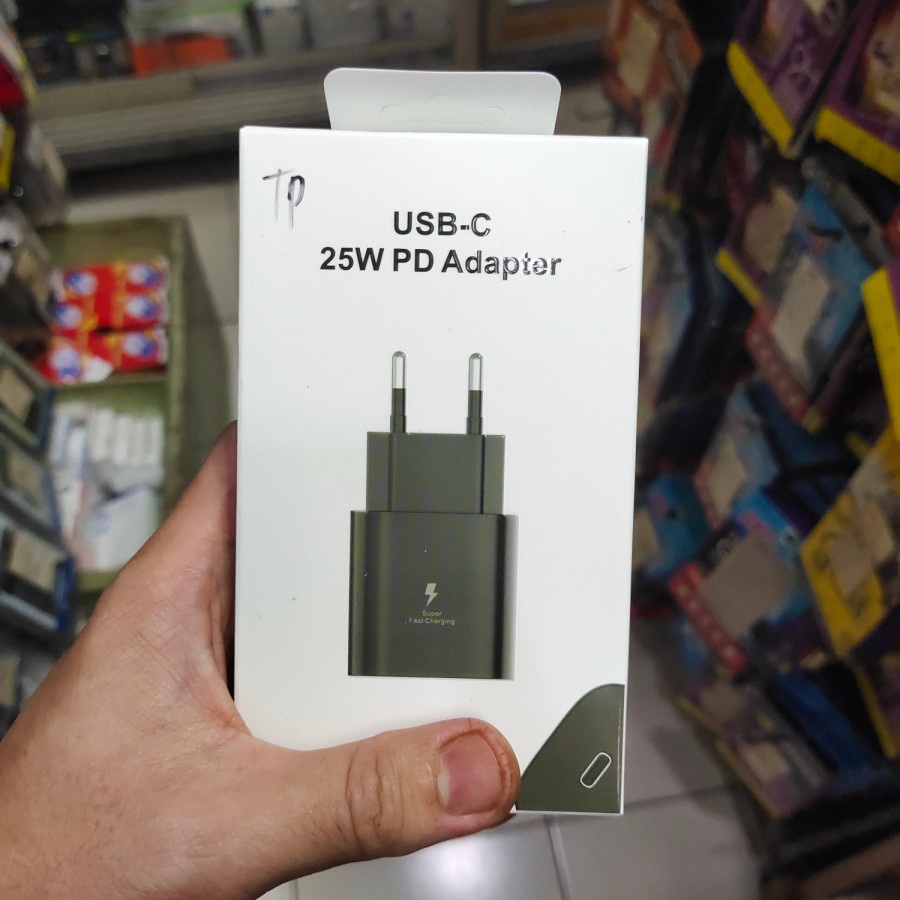 BATOK CASAN TYPE C 25W ADAPTER CHARGER KOMPATIBEL SEMUA HP SUPER FAST