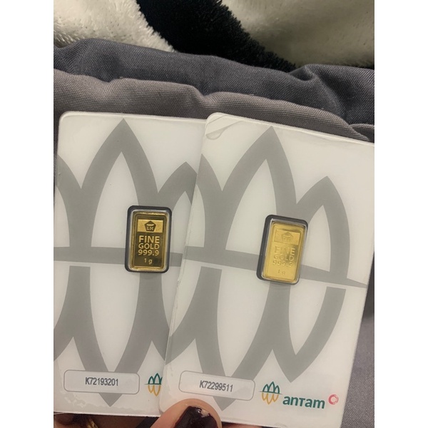 Emas antam 1 gram