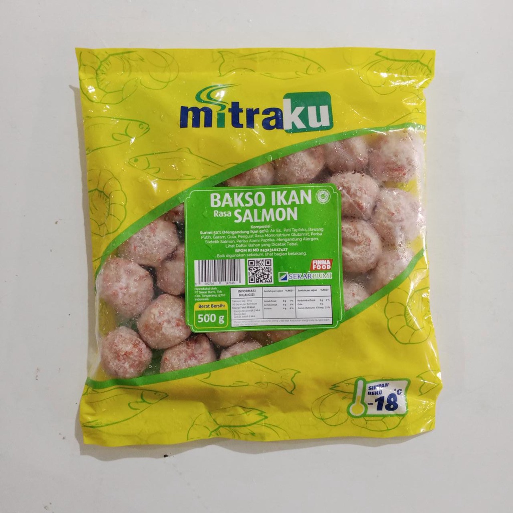 

MITRAKU bola salmon 500gr