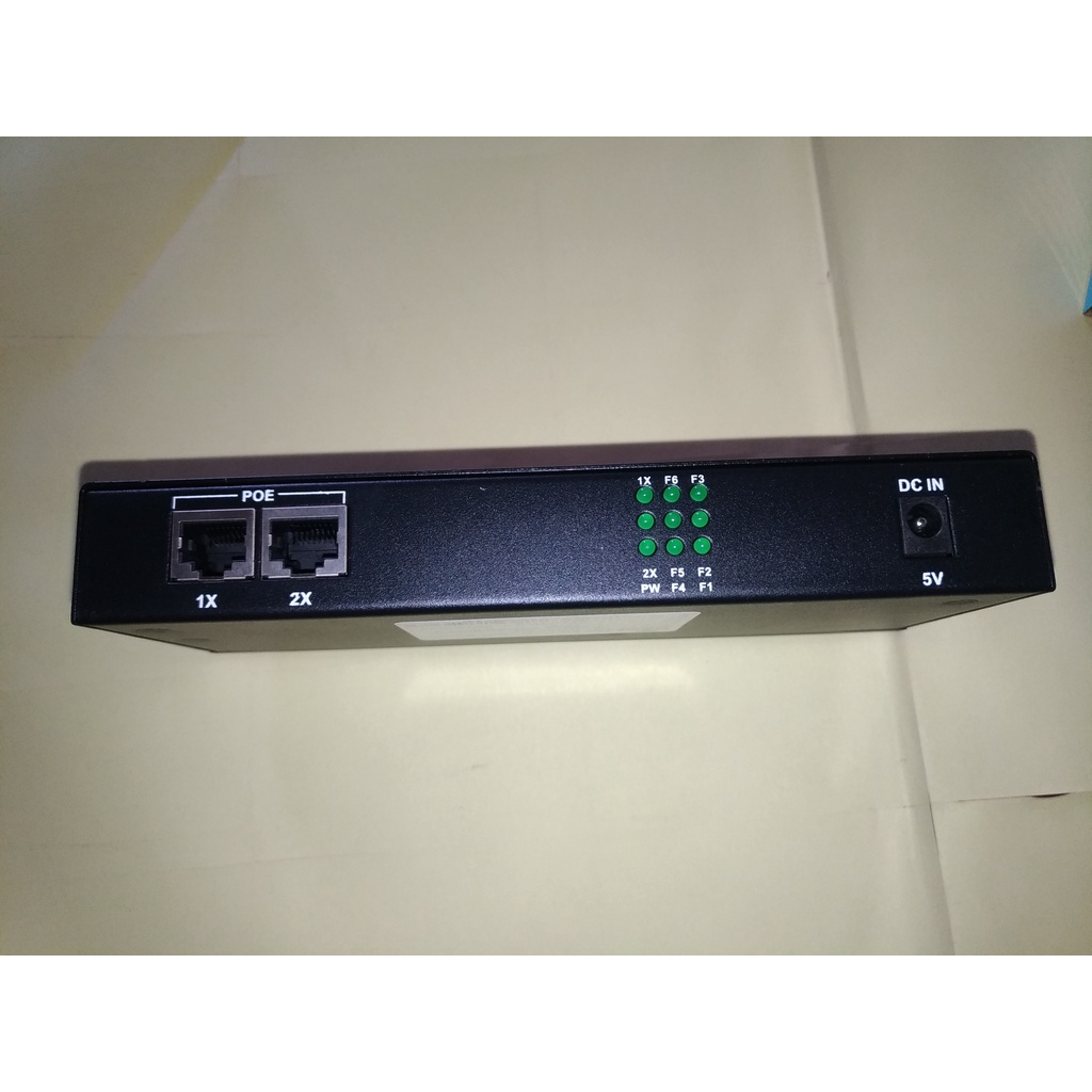 Media Converter HSAirpo CM6F2E 10/100Mbps PoE Support