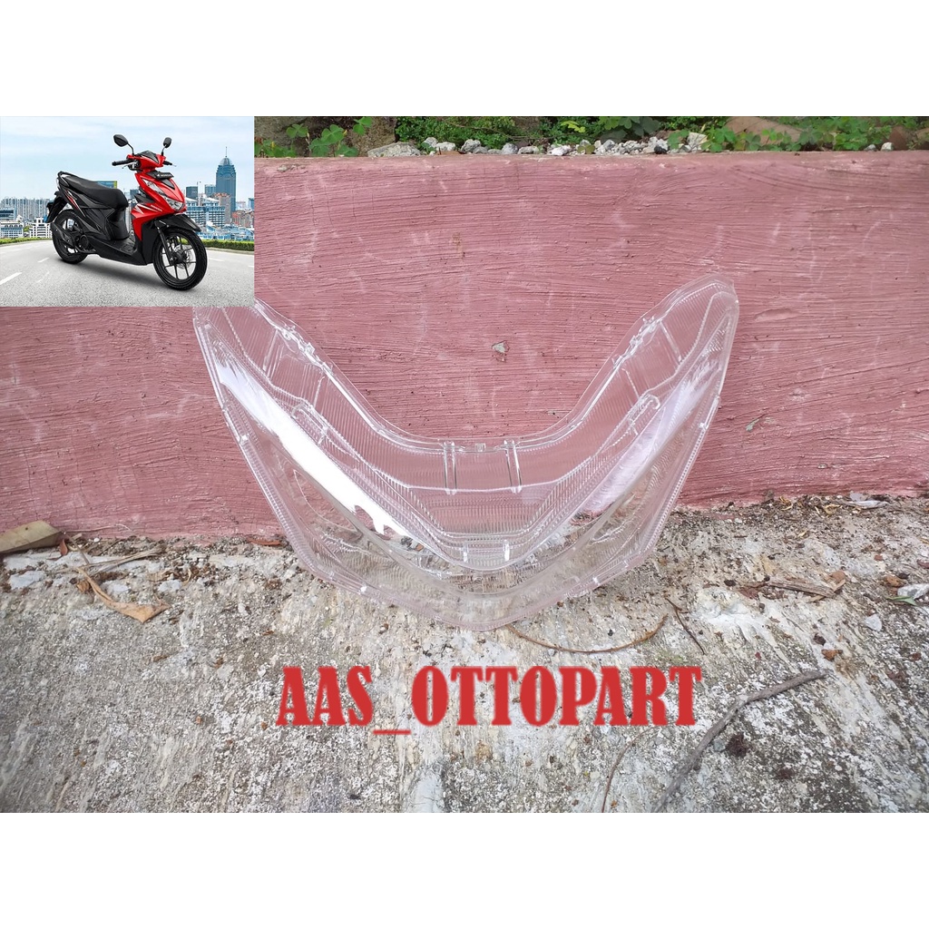 Kaca Mika Lampu Depan Beat LED 2020 Beat Deluxe Beat Street Termurah