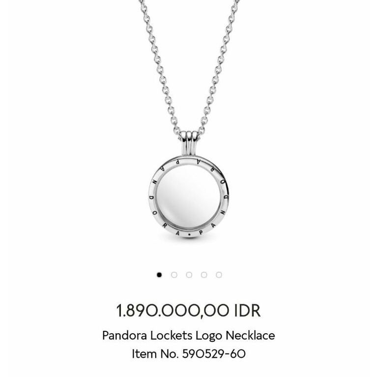 kalung Pandora locket round