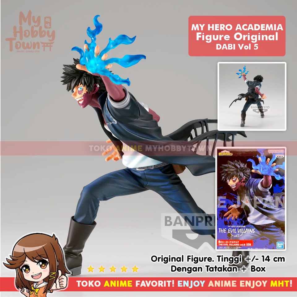 Figure Anime Original Boku no My Hero Academia Villain Dabi Vol 5