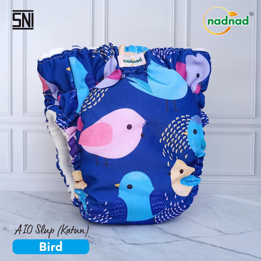 GROSIR Popok Clodi Kain Cuci Ulang Celana AIO Slup All In One Murah Motif Terbaru Motif Full Printing Tidak LunturBB (7-17KG)