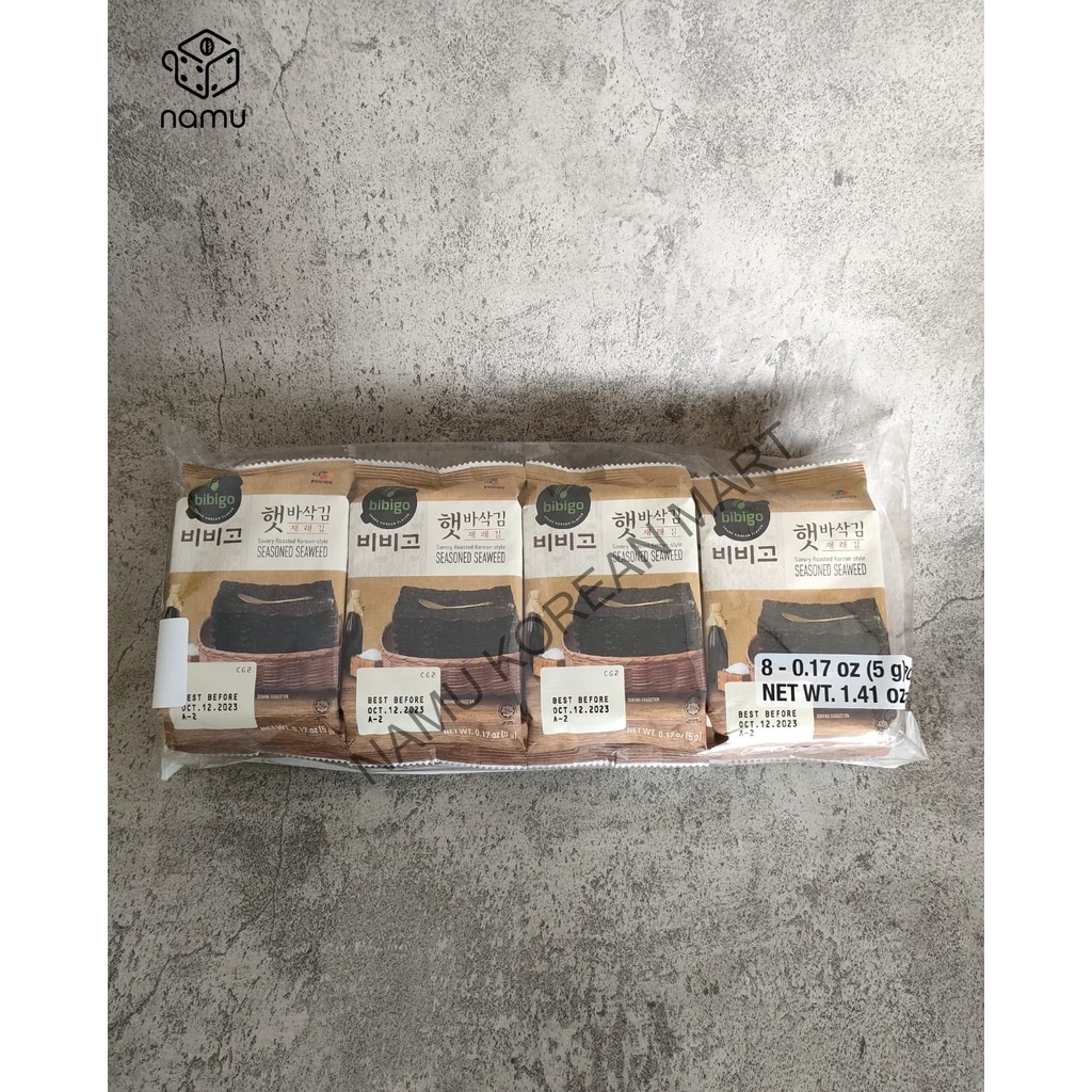 

Bibigo Seaweed Seasoned Laver 40gr / Seaweed Seasoned Laver / Rumput Laut Berbumbu