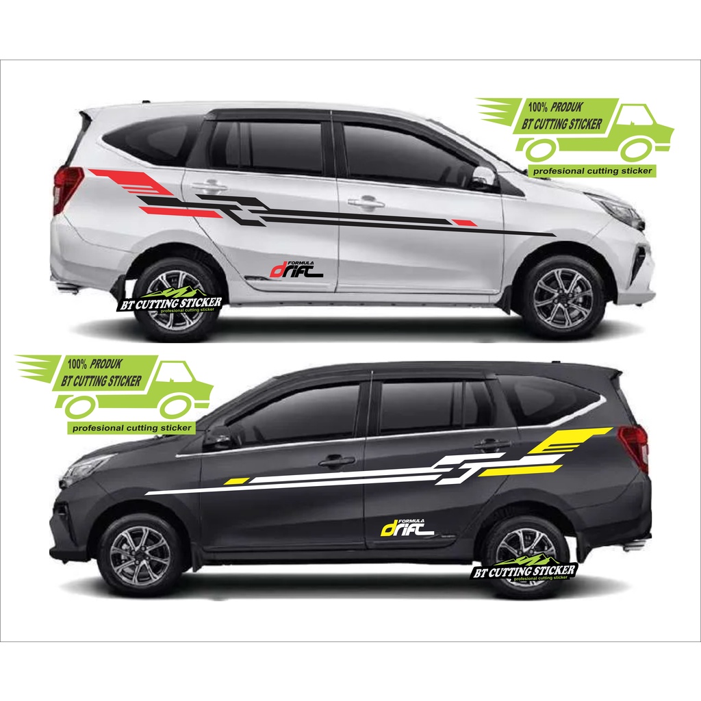 stiker sigra stiker mobil cayla stiker mobil sigra stiker stiker body mobil cayla sigra - CSG