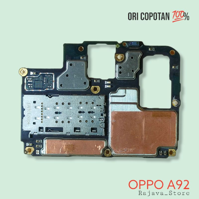 Mesin oppo a92 cph2059 hidup normal ram 8 128 gb baca deskripsi ori original cabutan copotan asli ga