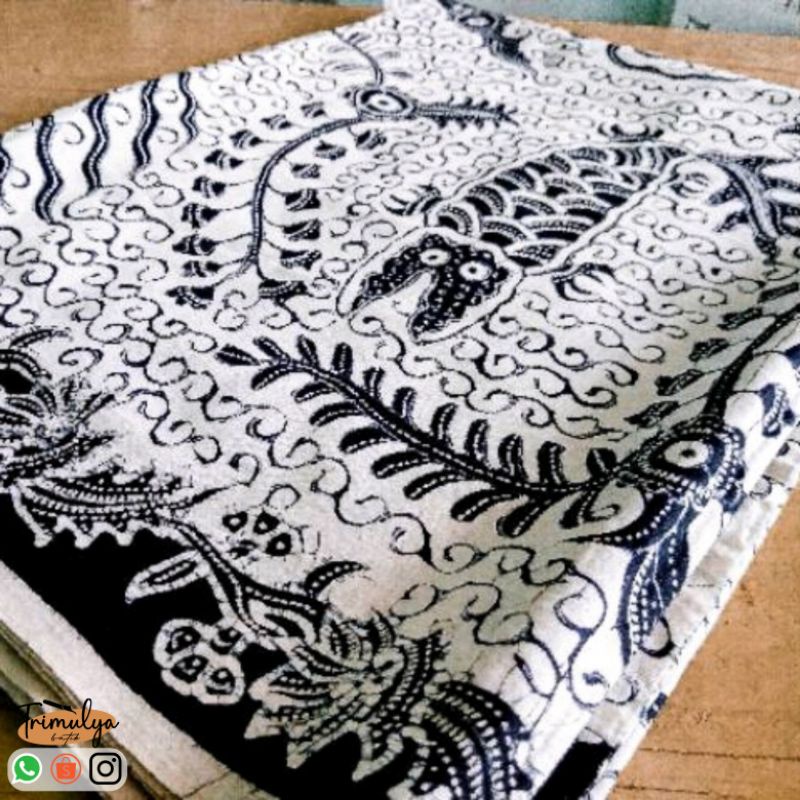 BATIK TULIS | Batik Paoman | Batik Indramayu - Motif Iwak Etong (SARUNG)