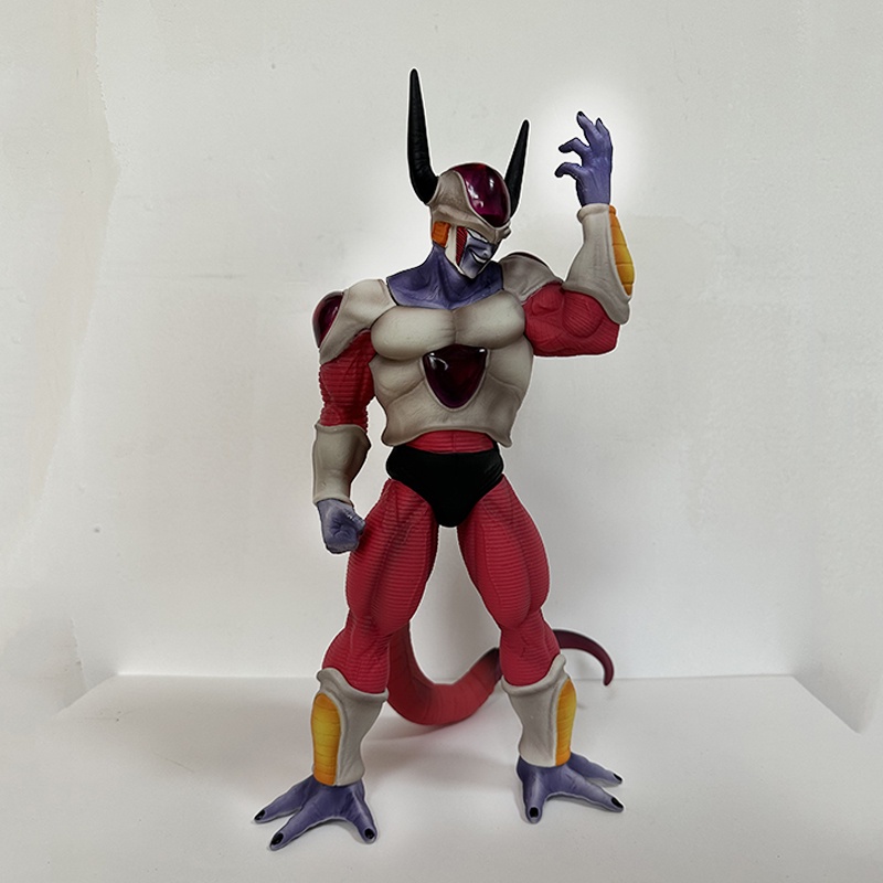 Mainan Action Figure Anime Dragon Ball Z Super Saiyan GK Frieza 2nd Form Bahan PVC Ukuran 32cm