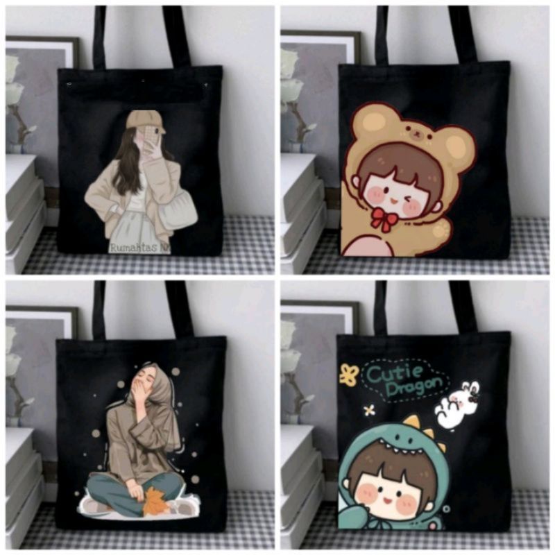 Arifirn Tas Tote Girls NK - Tas Tote Bag Wanita