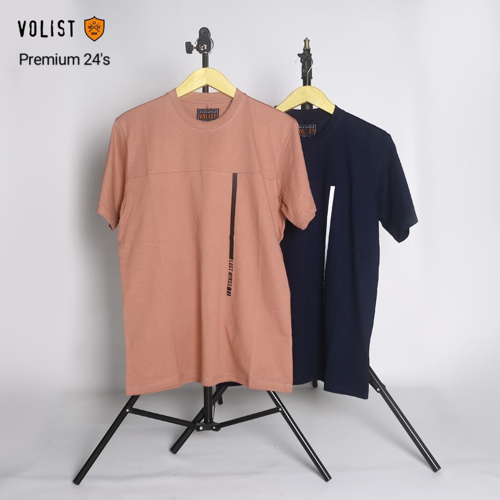KAOS PREMIUM//DiStro T-SHIRT VOLIST PREMIUM CATTON  24 S
