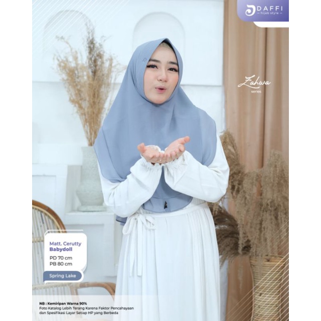 Jilbab Instan Ceruty Zahwa By Daffi