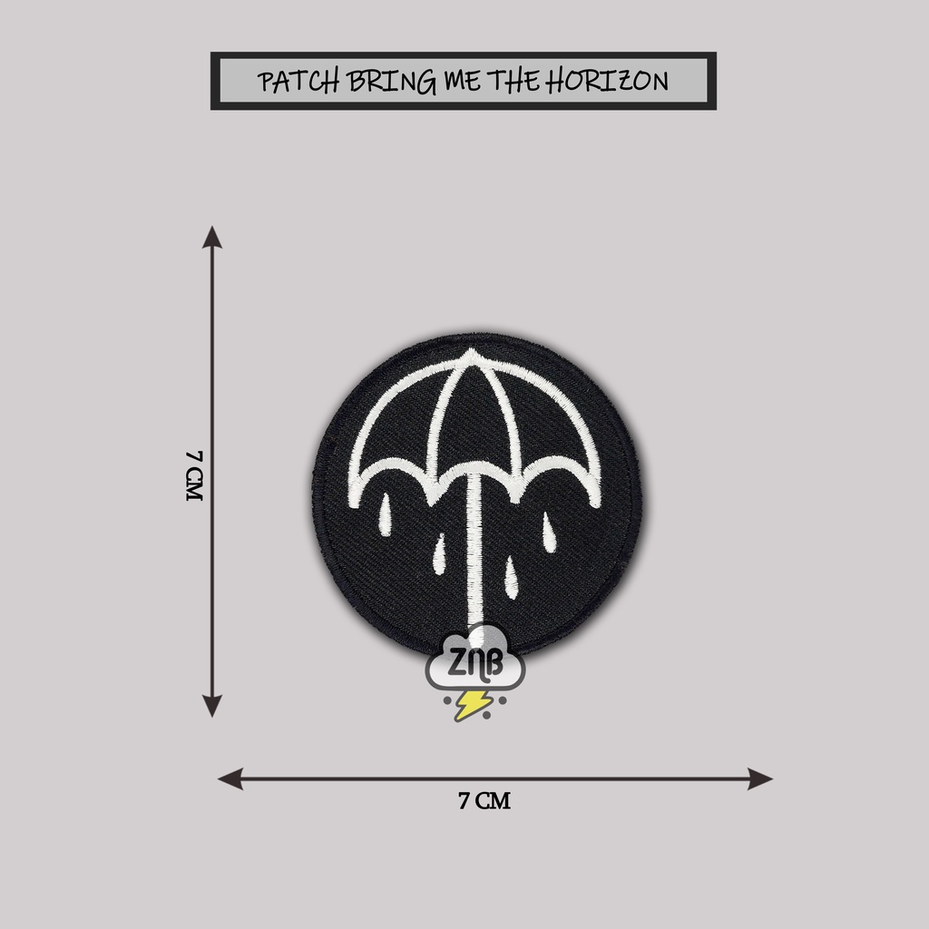 Patch bordir emblem patch band bmth patch keren termurah dan terlaris