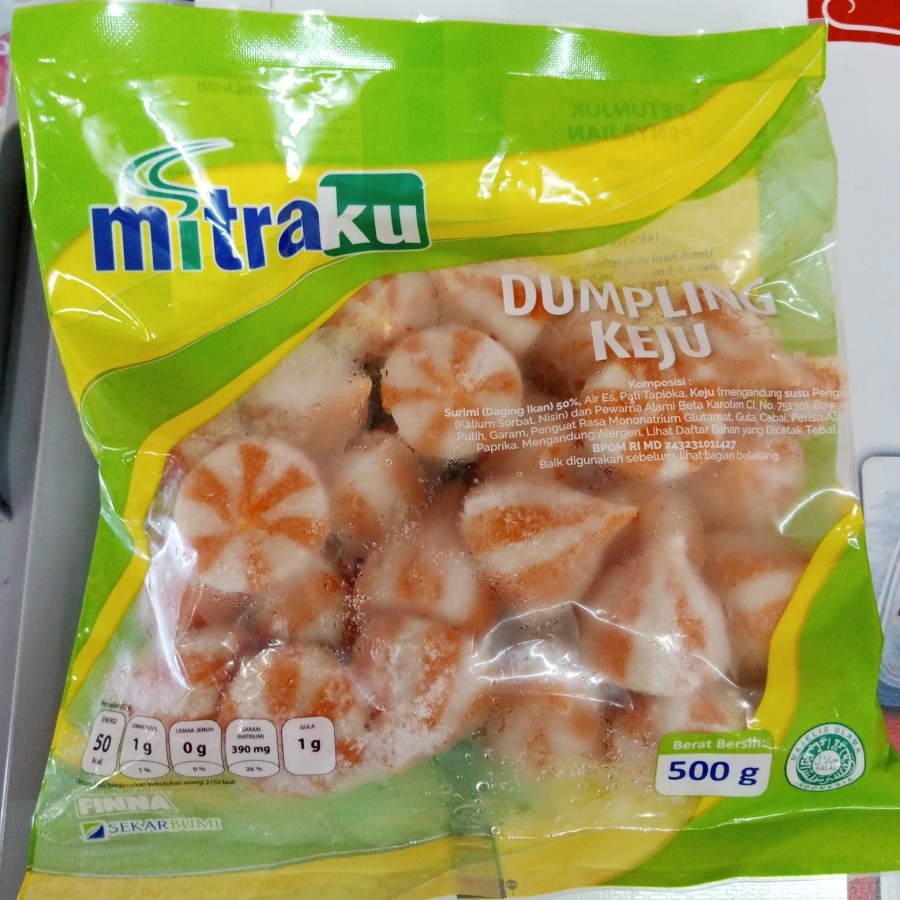 

MITRAKU DUMPLING KEJU DUMPLING CHEESE 500gr
