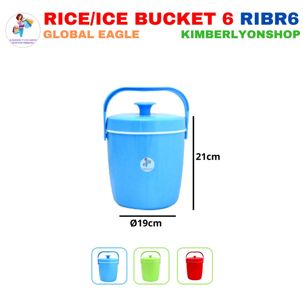 Rice / Ice Bucket Termos Nasi/Es 6 RIBR6 Global Eagle