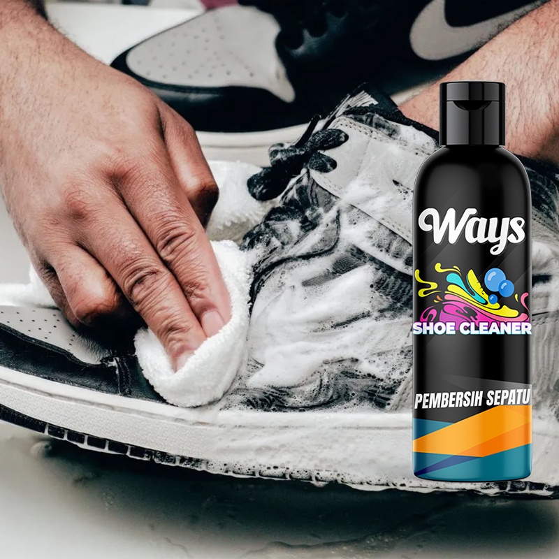 WAYS Shoe Cleaner Cairan Pembersih Sepatu / Shoes Care Cleaner - 100ml