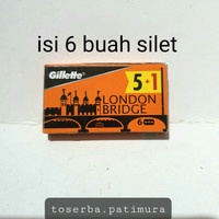 London Bridge By Gillete | Razor Blade (1 pak kecil)