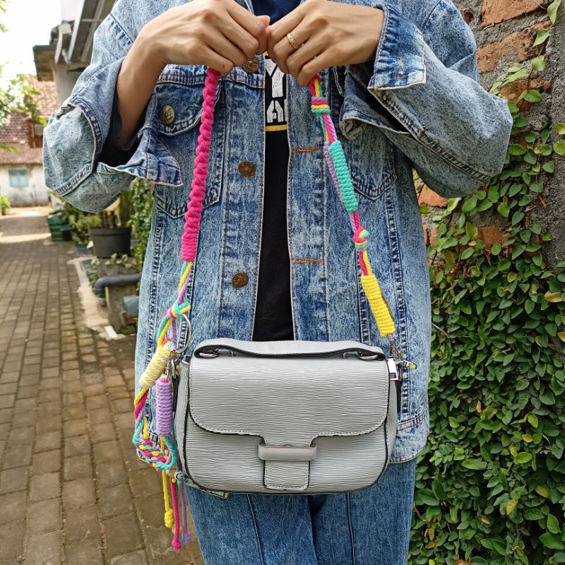 Strap Bag / Strap Bag Macrame 2 in 1 / Sling Bag