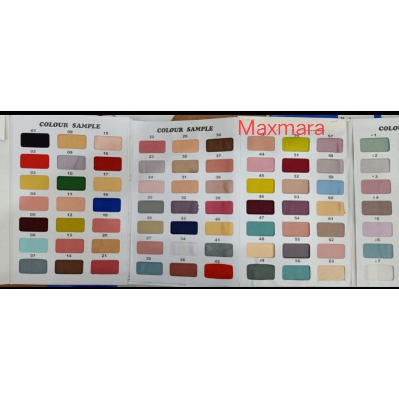 Setia Textile Bahan Kain Polos Furing Satin Maxmara