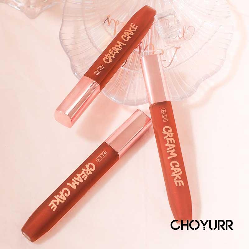 【COD】Lip Glaze Matte Lipstick Anti air Lipstick Velpet Lip Gloss Soft Matte Velvet Lip Glaze Smooth Smearing Multi-color Lip Mud-CH