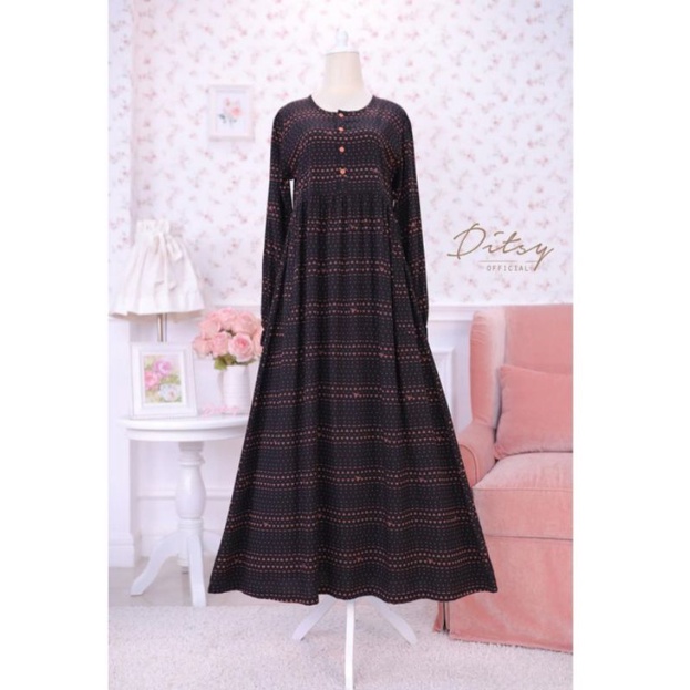 NWT Syera Black Nightgown By Ditsy Januari 2023 size XS
