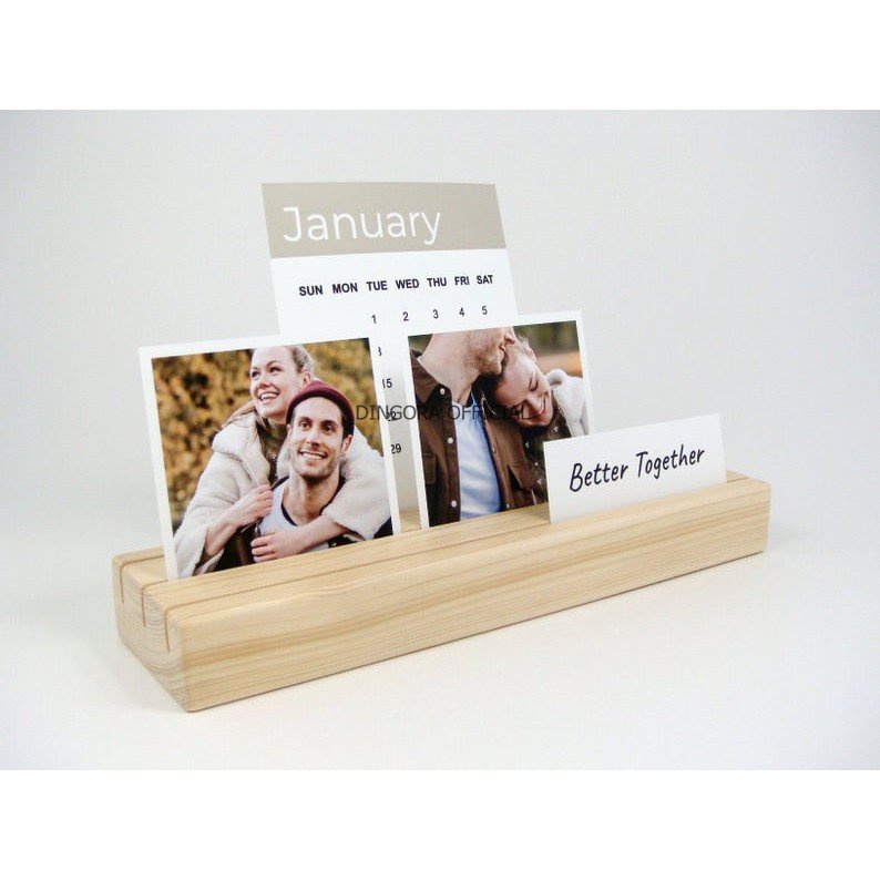 Wood Photo Holder | Card Display | Photo Stand