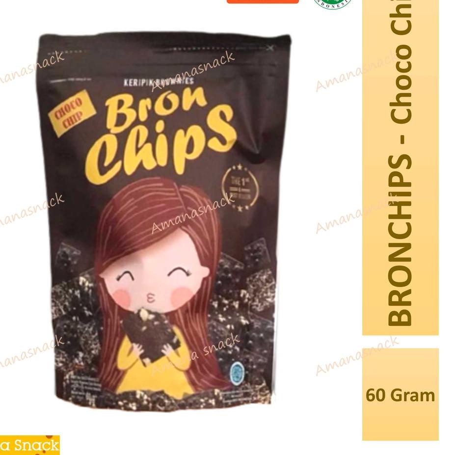 

FAZ344 Keripik Brownies BRONCHIPS - Choco chips, Green tea, Keju, Kacang, Moccachino |||