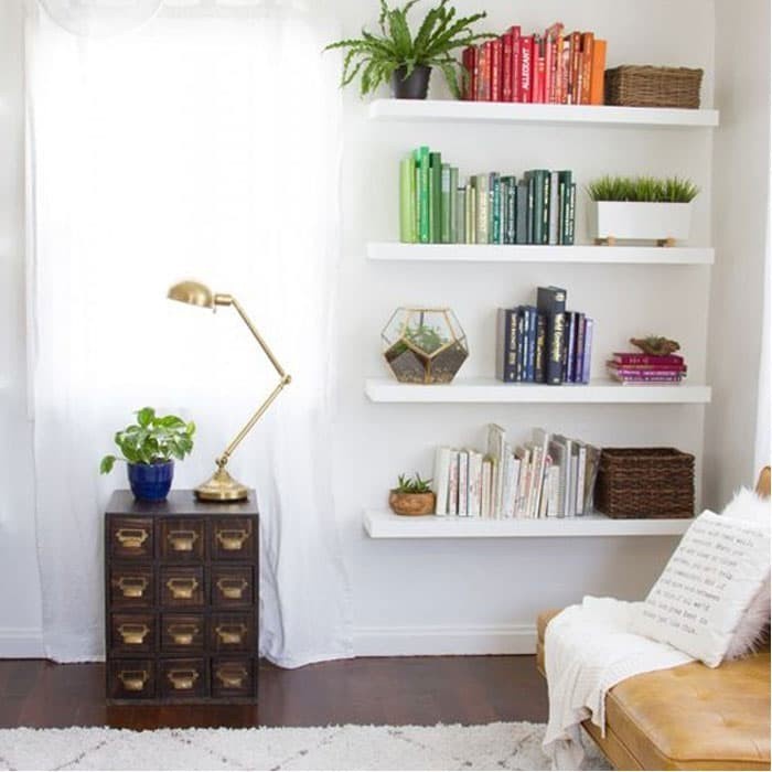 Rak Dinding Melayang Ambalan Floating Dekorasi Minimalis Interior Home