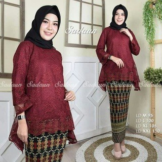 Atasan kebaya modern brukat 2023 /kebaya brokat modern 2023 kondangan/murah srikandi /kebaya brokat/