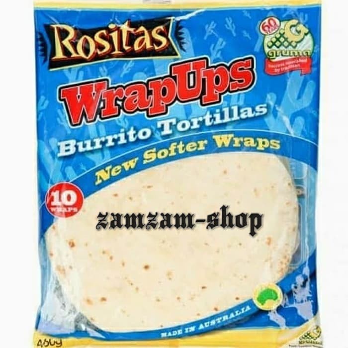 

Past Rositas Burrito Flour Tortilla 460Gr Kulit Kebab Import