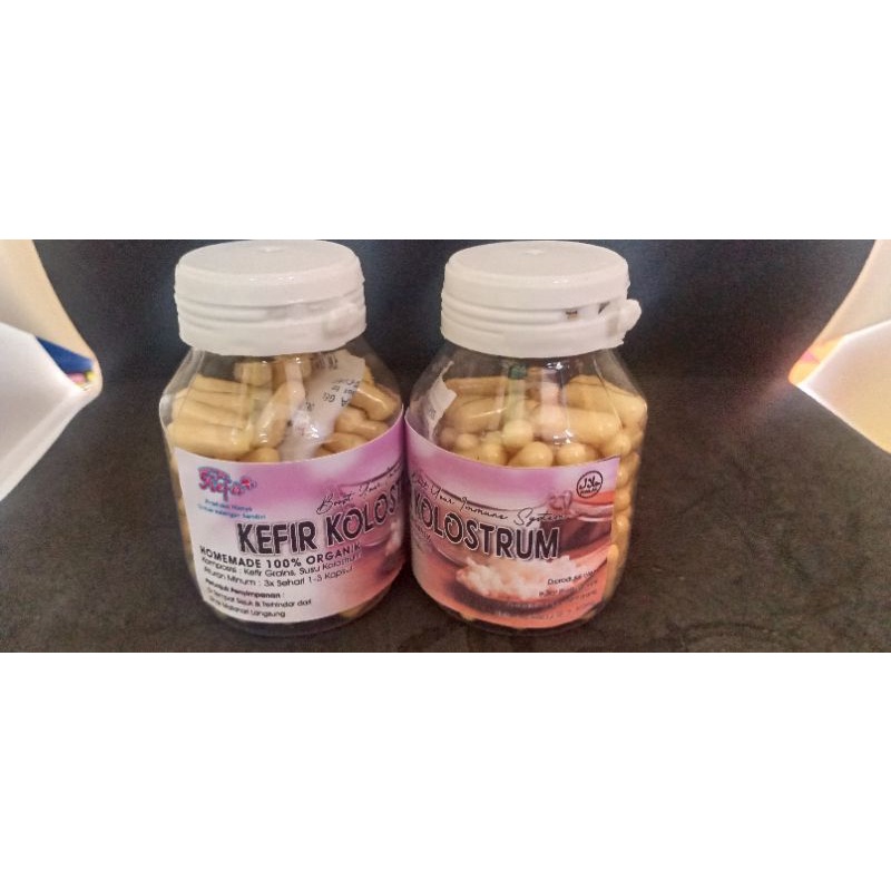 Kefir Kolostrum Serbuk/Kapsul Original