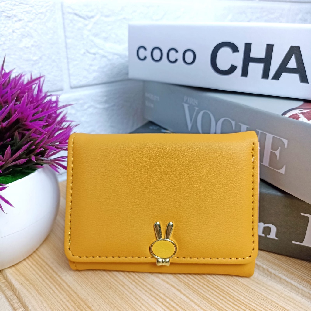 CYS Dompet Lipat Wanita Dompet Wanita Elegan Dompet Lipat Mini Import Fashion Style Korean Murah D77