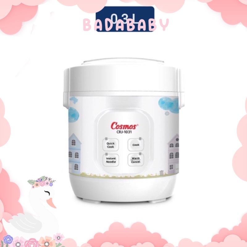 . COSMOS RICE COOKER 0,3l CRJ 1031 COSMOS RICE COOKER MURAH