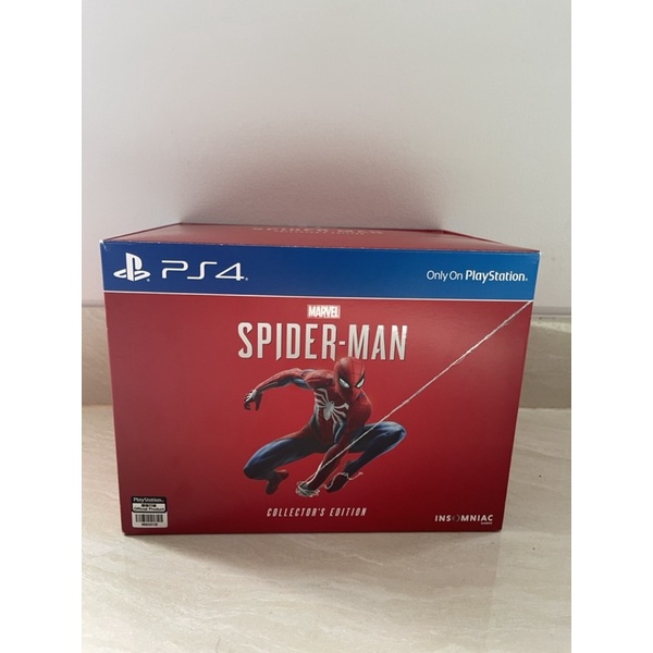 Figure PS4 Marvel Spiderman Collector Collectors Edition