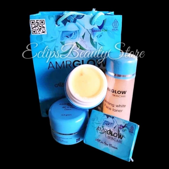 Diskon  Amr Glow / Paket Skincare Cream Amr Glow Whitening