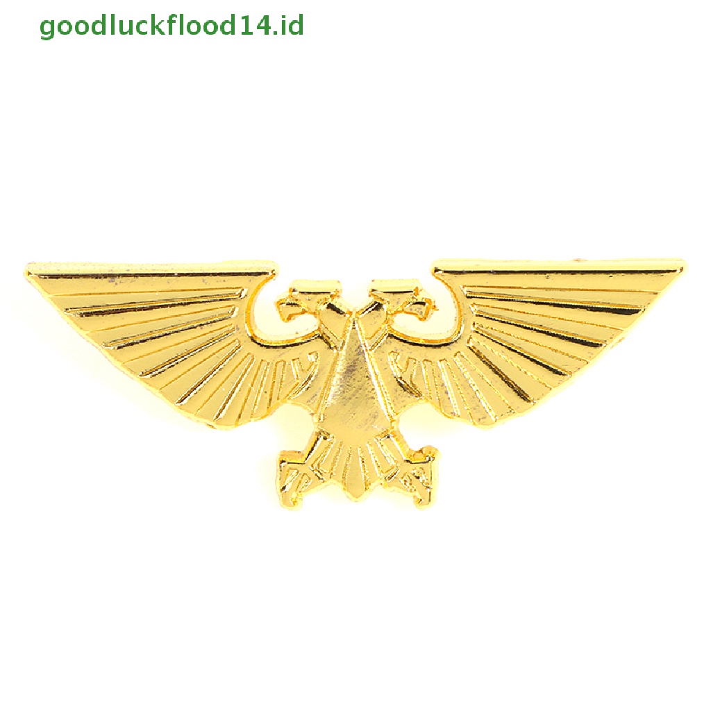 [GOOGFOUR] 1pc Golden Double Head Eagle of Empire badge Imperial Aquila Pin Bros2021 [Atas]