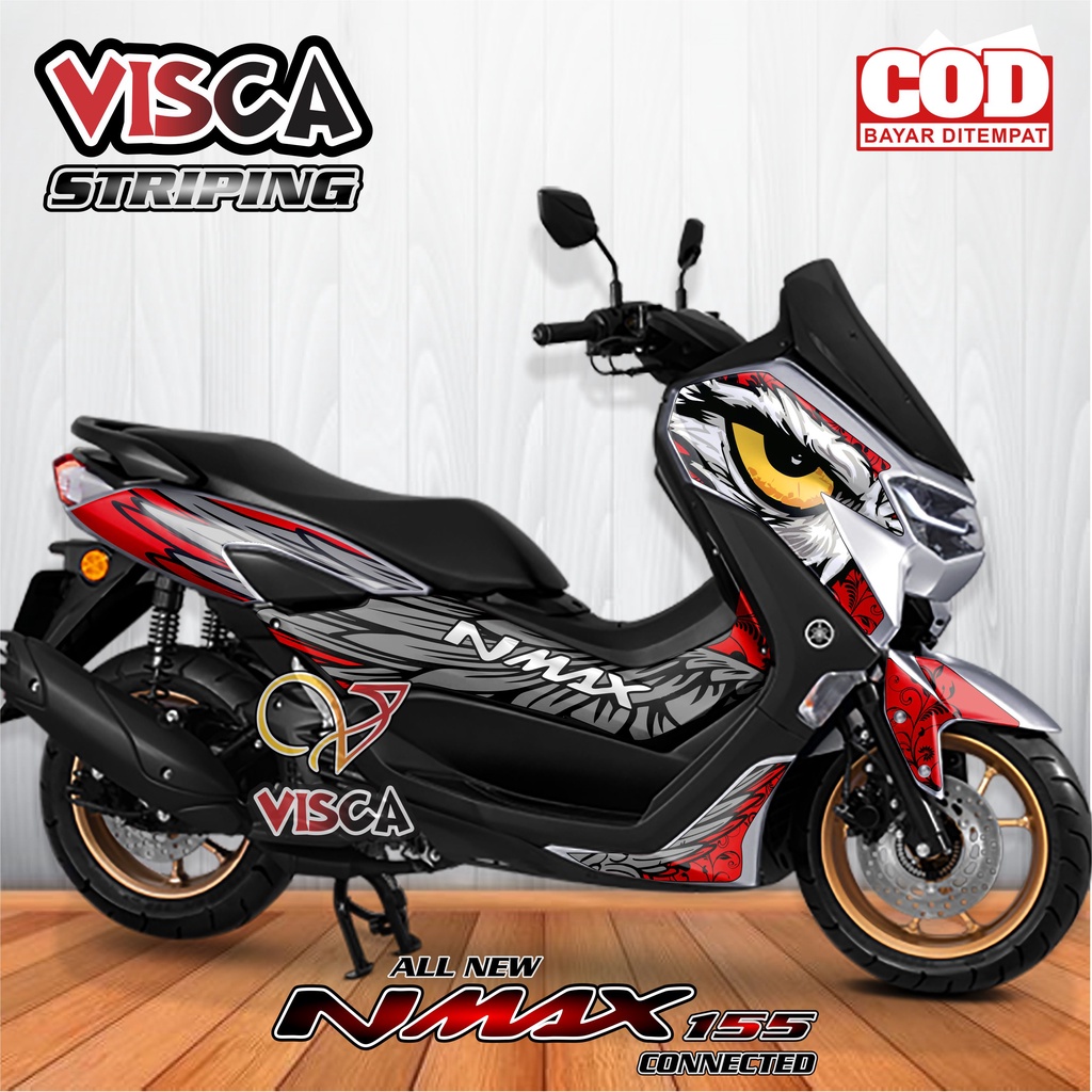Striping Nmax 2022 Variasi - Stiker Sticker Striping Variasi Lis Yamaha Nmax 2022 - Striping Hologra