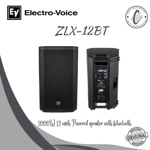 Electro Voice ZLX12BT Powered Speaker Aktif 12 Inch with Bluetooth ZLX-12BT