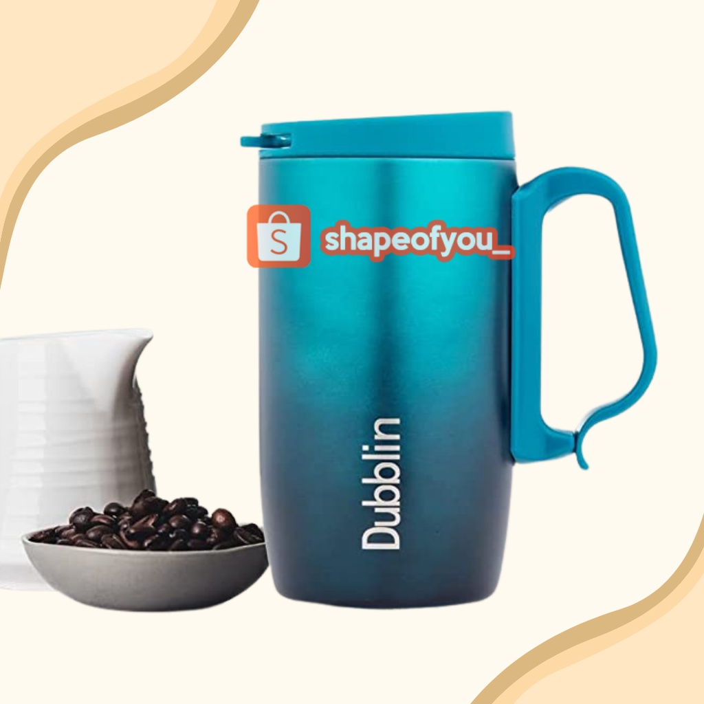 Dubblin Stainless Steel Mug Casa 270ml Untuk Air Panas Dingin Kopi Teh Cangkir Premium