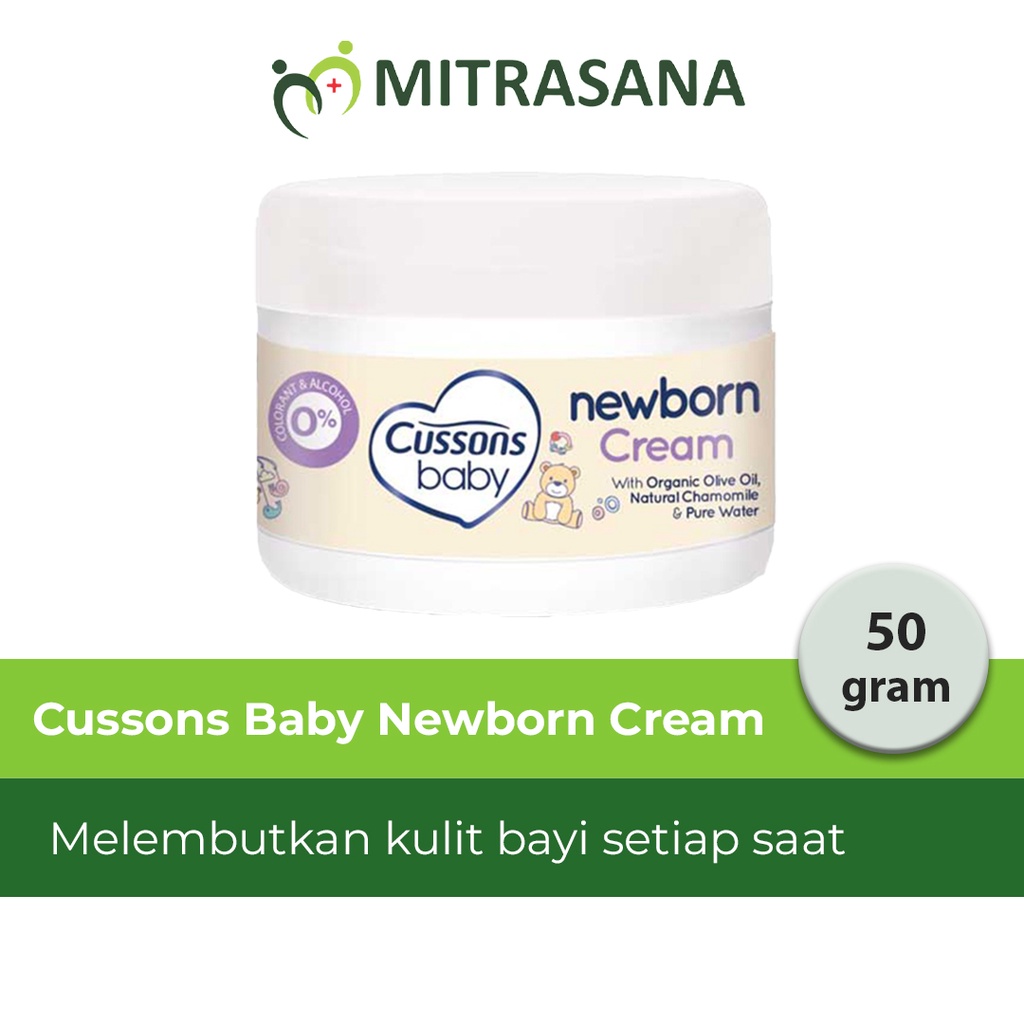 Cussons Baby Newborn Cream - Krim Bayi 50Gr