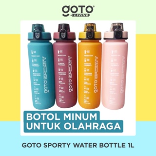 Goto Sporty Bottle Tumblr Air 1 Liter Botol Minum Olahraga Sport