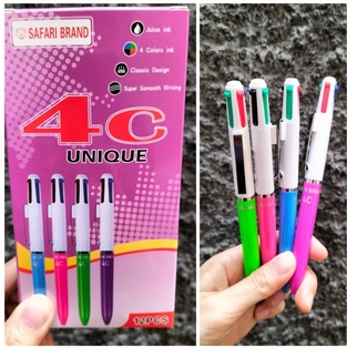 

(12 Pcs) Pulpen SAFARI 4in1 4 Warna
