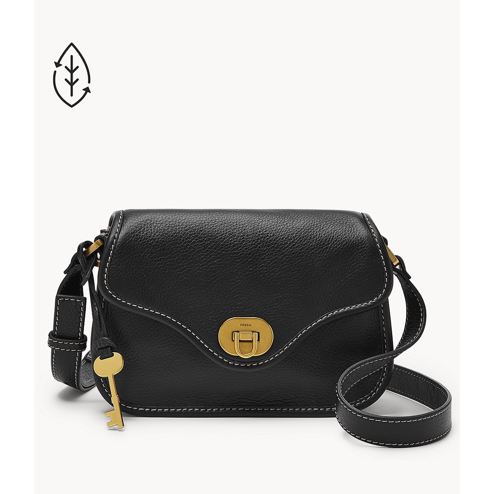 Fossil Heritage Mini Black Tas Selempang Wanita ZB1787-001