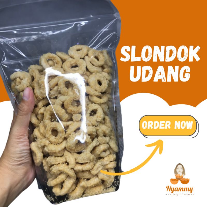 

READY SLONDOK UDANG 250GRAM/SLONDOK UDANG GURIH BIKIN NAGIH