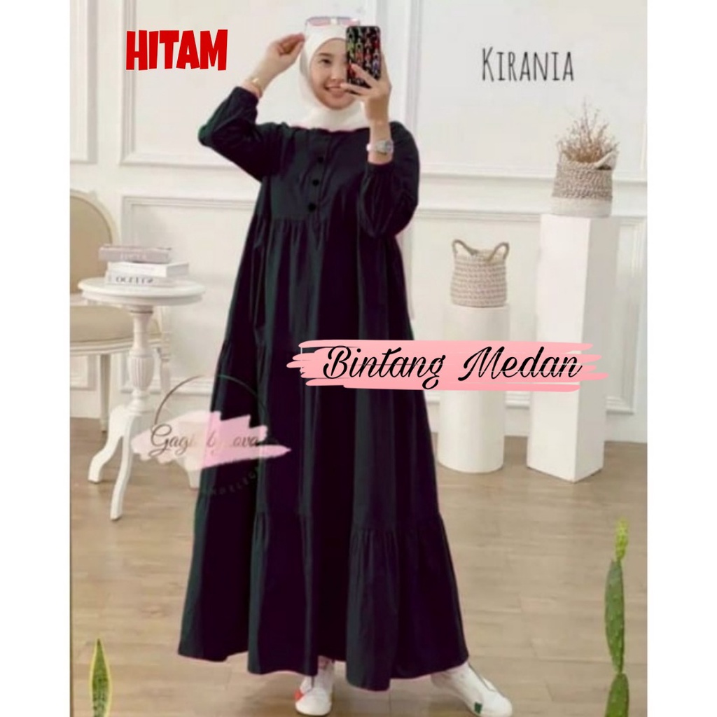 DRESS JUMBO KIRANIA - MAXI DRESS - BAHAN KATUN RAYON